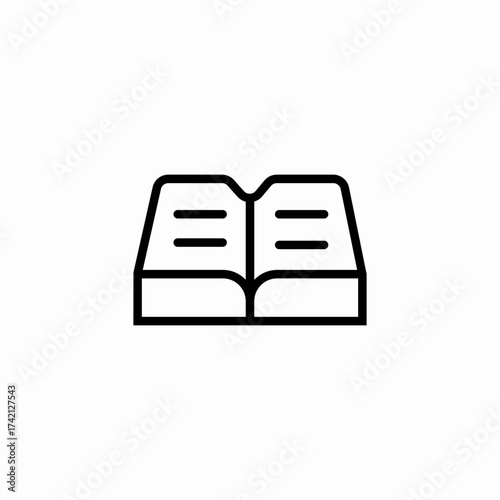 learning information knowledge icon sign vector