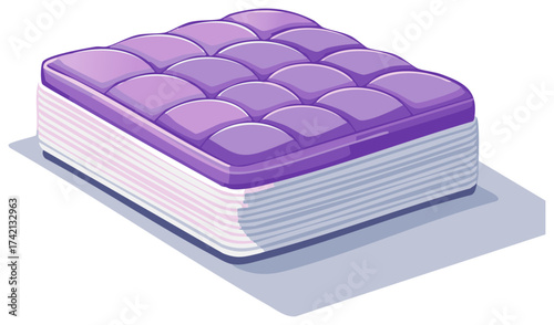 Mattress Pad with Pocketed Coils and Luxurious Plush Pillow Top for Relaxing Rest and Comfortable Sleep