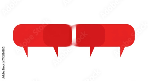 Visualizing the Dynamic Exchange of Ideas Between Two Distinct Communication Bubbles