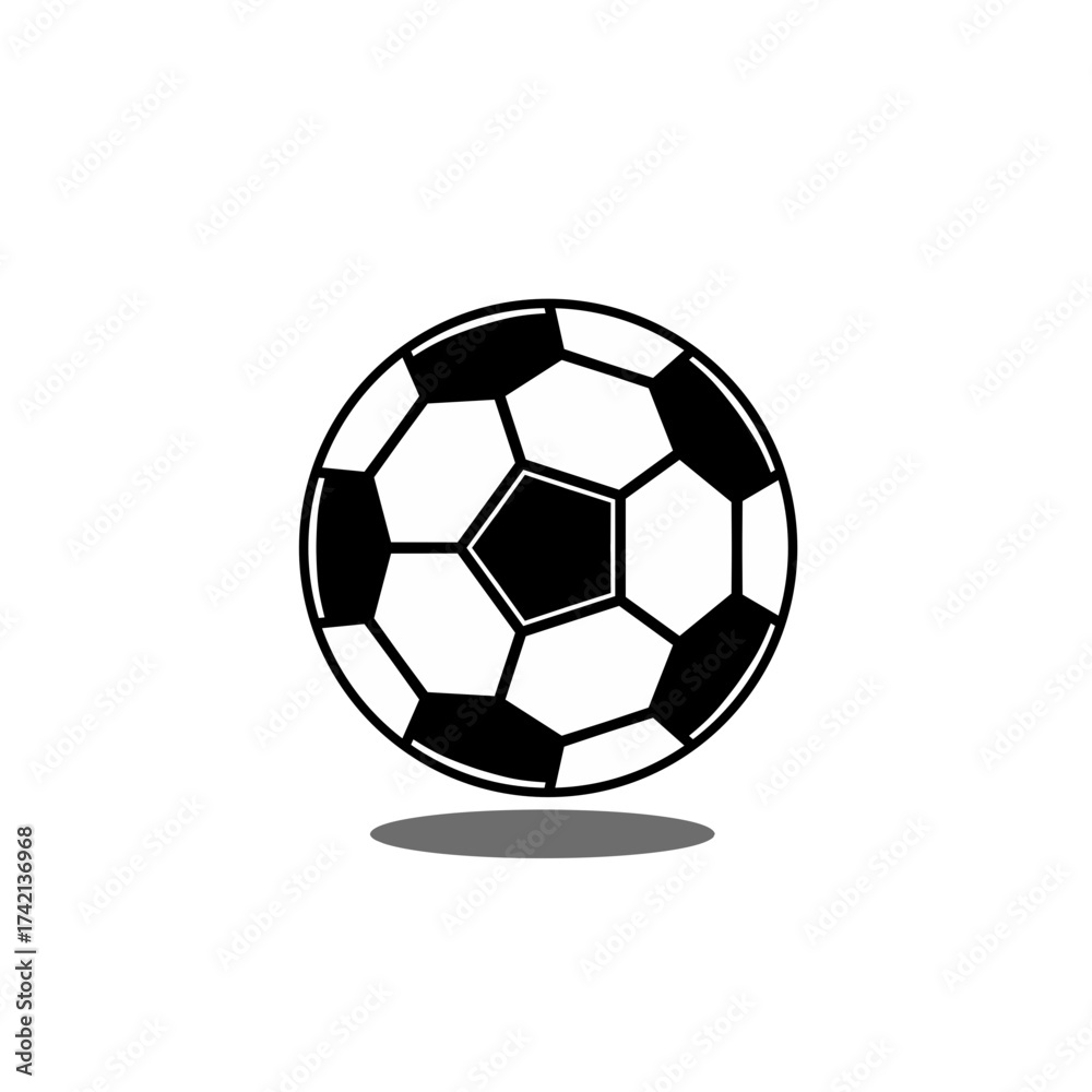 Obraz premium soccer ball isolated on white