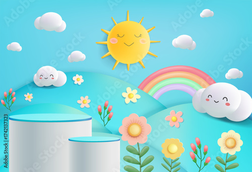 background-podium-present-product56