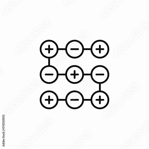 pros cons analysis icon sign vector