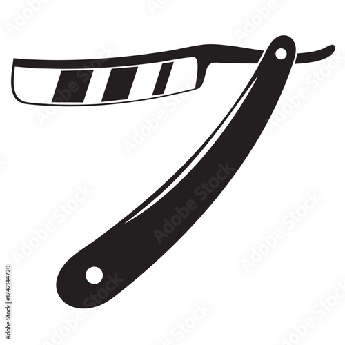 Razor blade icon simple illustration of razor blade vector icon for web design isolated on white background
