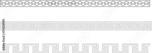 sketch vector illustration silhouette design background pattern ribbon ornament decoration retro classic vintage abstract modern