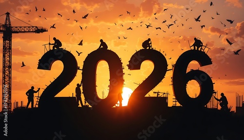 the number 2026 year. Ideas of development and investment