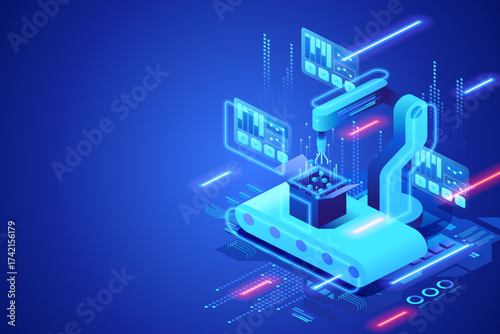 Smart Production Line in Smart Factory