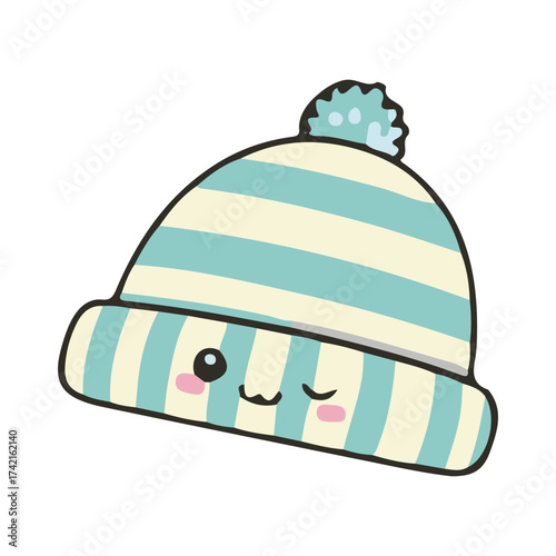 beach hat vector illustration design