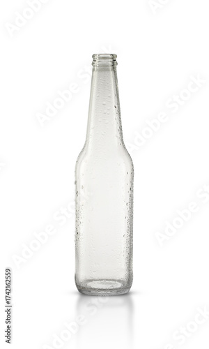 empty glass beer bottle