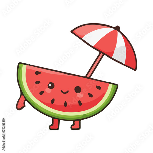 watermelon vector illustration design