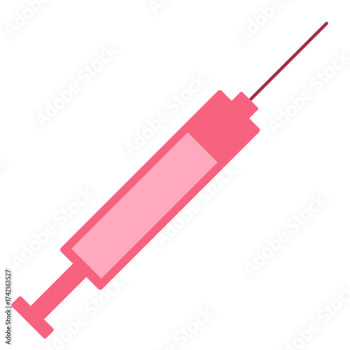 World contraception day illustration. Types of contraception injection. Vector illustration.