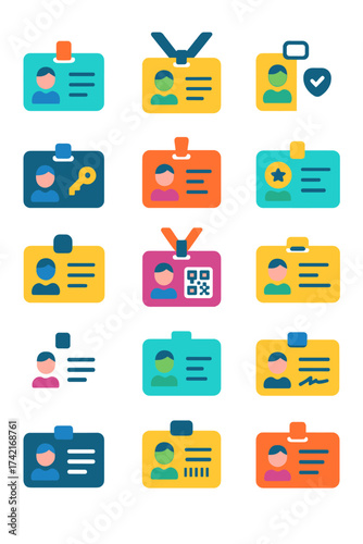 Identity Cards ID badge card, visitor pass card, employee card, security card, access card, membership card, name card, event badge card, student ID