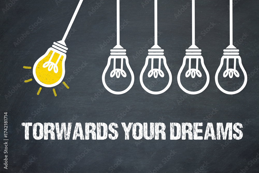 Tableau sur toile Towards Your Dreams