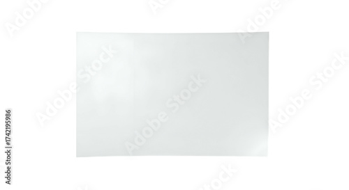 Plain light-grey rectangle on black backdrop, simple and minimal