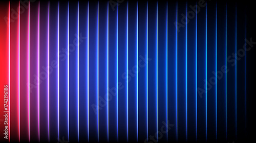 Glass gradient abstract colorful lines background gradient red blue purple