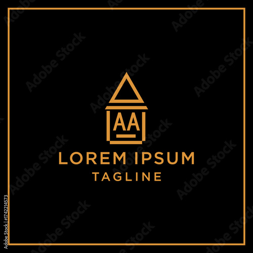 aa monogram logo