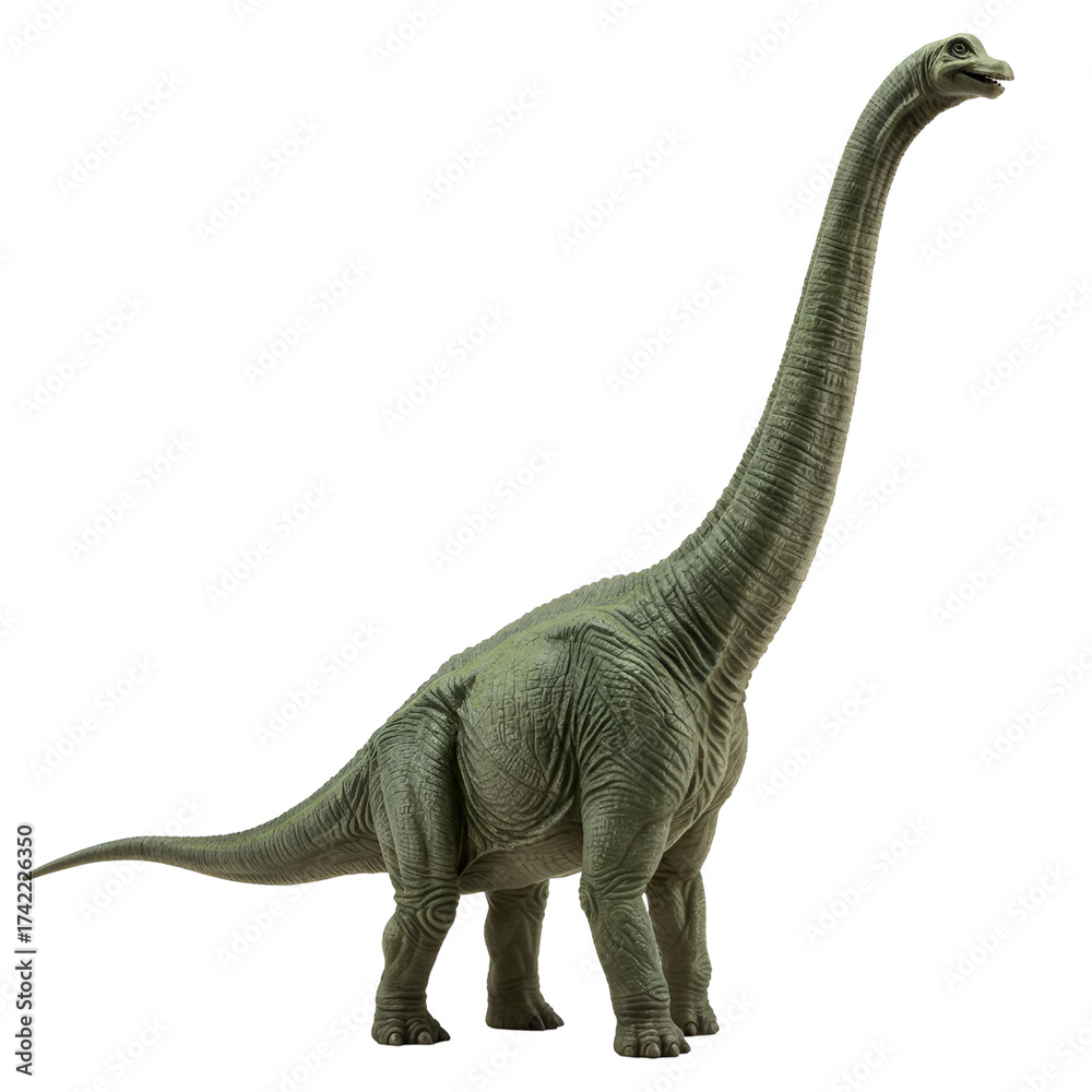 Fototapeta premium Brachiosaurus. Isolated on transparent background, png