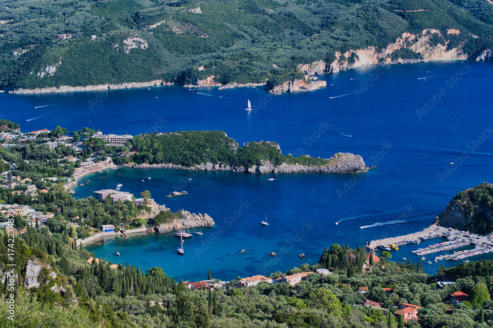 Fototapeta premium view of the coast