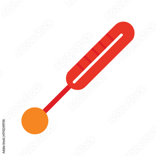 Wallpaper Mural  food thermometer on white Torontodigital.ca