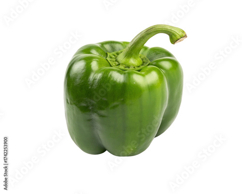 green bell pepper isolated Transperency, Cutout