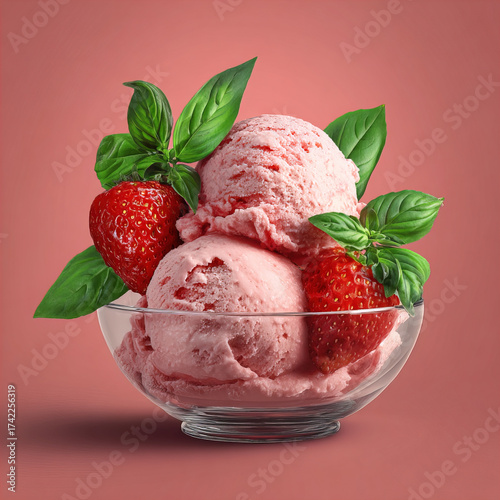 Ice cream commercial photography