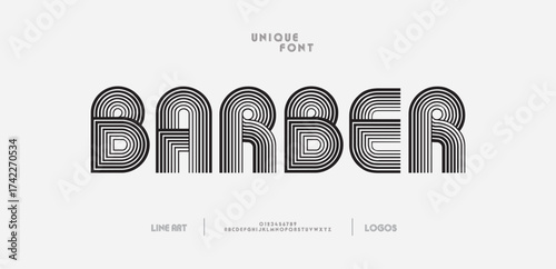 Abstract technology sport minimal logo font for modern headlines, creative designs, retro posters, branding, and stylish logos. Vector font typeset.