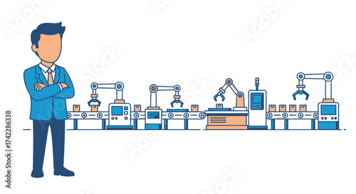 Factory Automation and Business Professional.