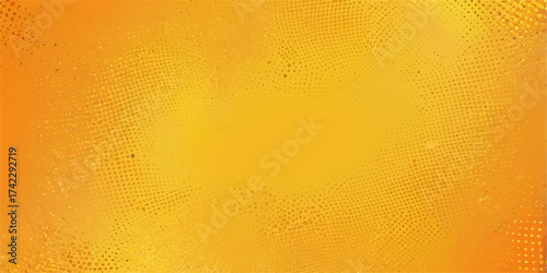 Abstract gold and orange beer bubble texture with a macro foam pattern and a vintage glass design