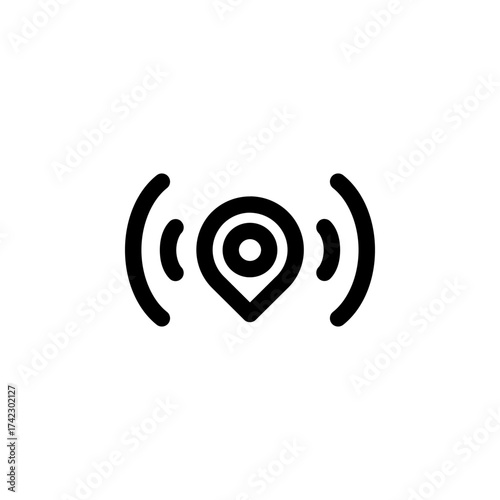 Nearby Icon for Location and Proximity