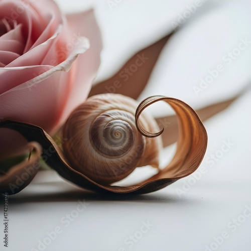 A mesmerizing macro capture that elegantly reveals delicate natural curves and abstract, subtle yonic symbols in an upscale, artistic composition.