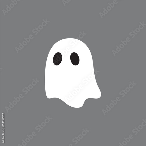 Halloween ghost con Vector Image

