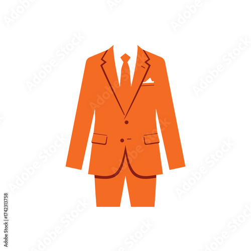 Man wearing a formal suit with tie and pocket square