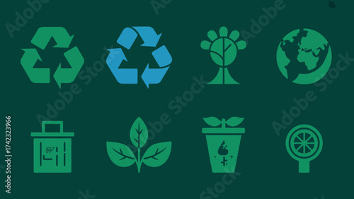 Ecology environment recycle recycling green earth nature sustainability eco friendly conservation pollution renewable energy resources waste management global warming climate change future planet prot