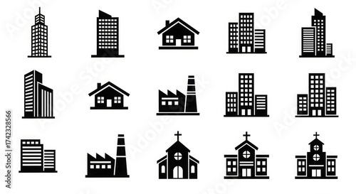 Building architecture cityscape skyline construction urban real estate house church factory