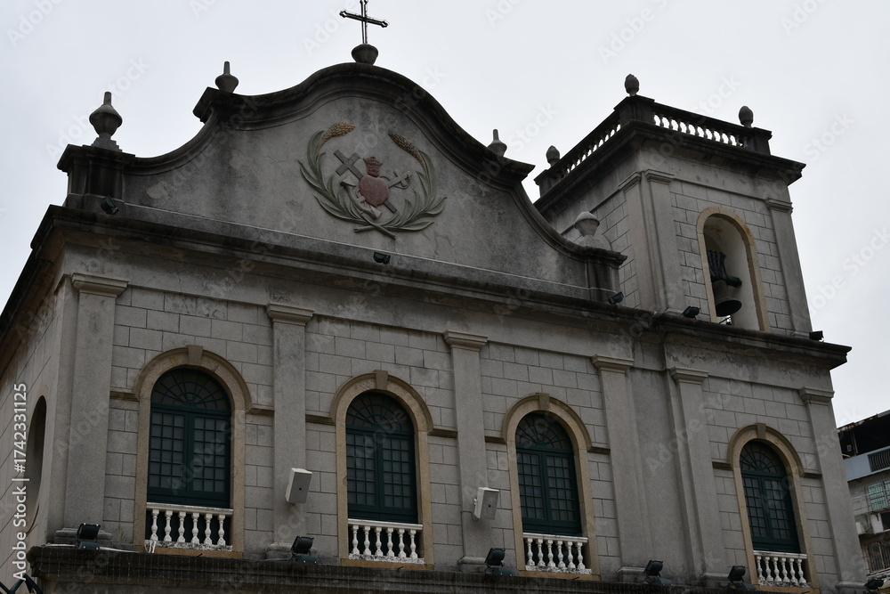Fototapeta premium マカオの聖ラザロ教会
