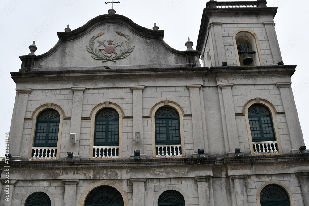 Fototapeta premium マカオの聖ラザロ教会