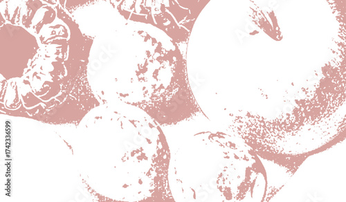 fruits vector and beautiful view , design, grunge, pink, flower, vector, pattern, illustration