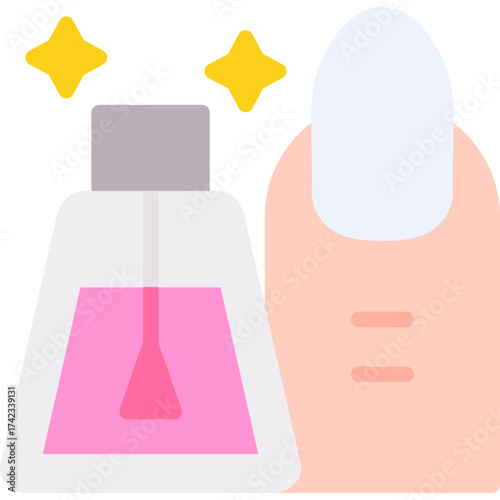 Nail Polish Bottle Icon