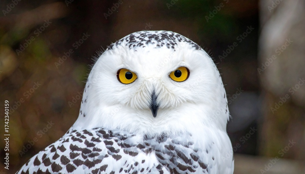 Obraz premium Absolutely! Here's a detailed prompt for generating a **beautiful image of a snowy owl**:---**Prompt:***
