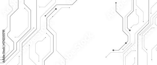 Vector digital circuit board pattern design 