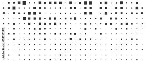 Vector modern abstract technology style geometric squares pattern