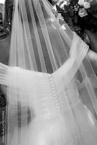 Detail of Bridal Gown