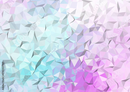 abstract colorful low poly background, abstract geometric background, abstract triangle background