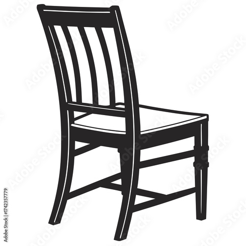 old wooden chair