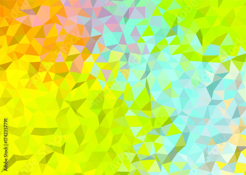 abstract colorful low poly background, abstract geometric background, abstract triangle background