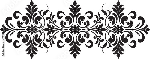 Vintage Decorative Floral Frame Set