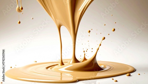 コスメティックアートなリキッドテクスチャ