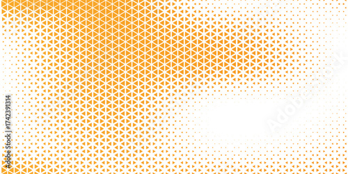 Abstract geometric design print triangle pattern. Triangle Shapes Vector Abstract Geometric Technology Background. Radial Composition Halftone Frame Triangular