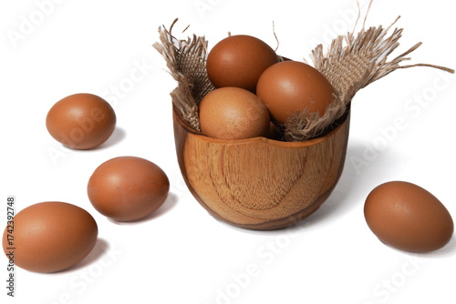 eggs in a basket