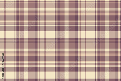 Classic plaid pattern with warm, muted tones. Seamless texture ideal for backgrounds, textiles, or designs needing a touch of rustic charm. Versatile for both digital and print projects.
