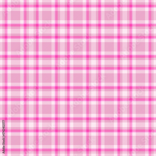Sweet plaid pattern featuring shades of pink. Ideal for fabric design, backgrounds, or girly themed projects. Adds a touch of warmth  charm